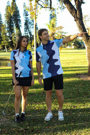 CA Funky Golf Shirt | Santorini Swing