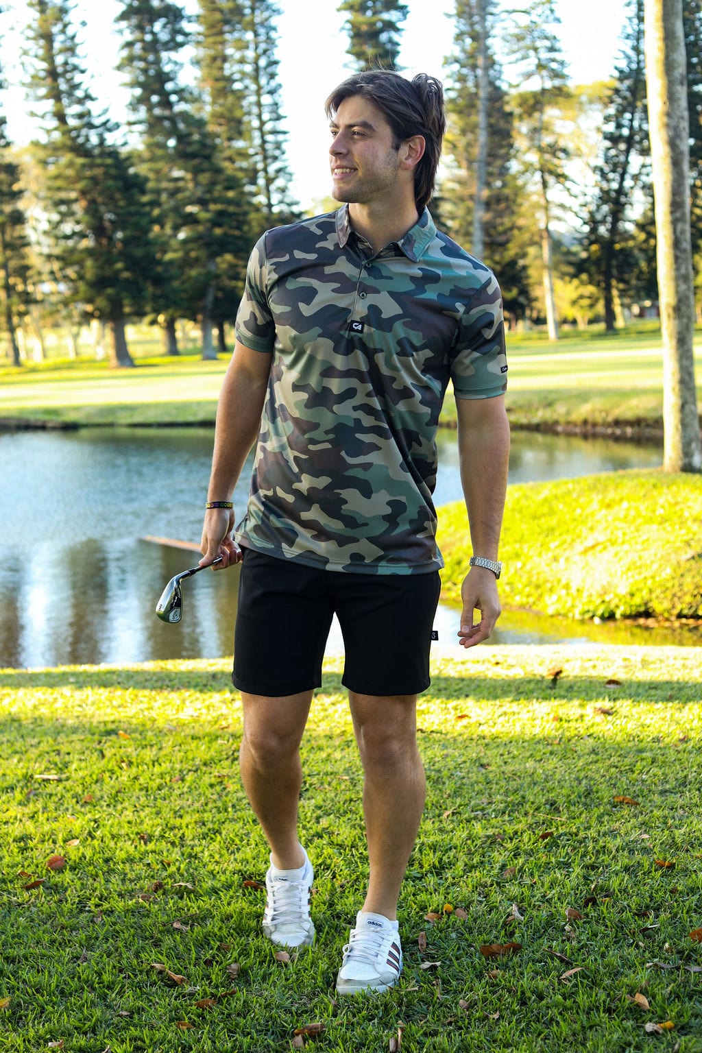 CA Funky Golf Shirt | Bushwhacker
