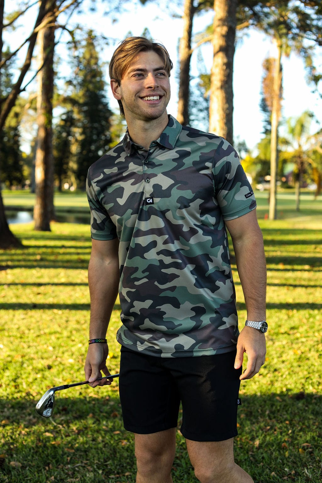 CA Funky Golf Shirt | Bushwhacker
