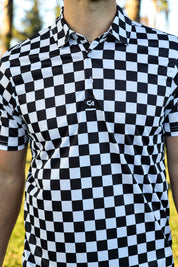 CA Funky Golf Shirt | Checkmate