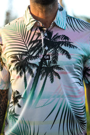 CA Funky Golf Shirt | Summer Palms