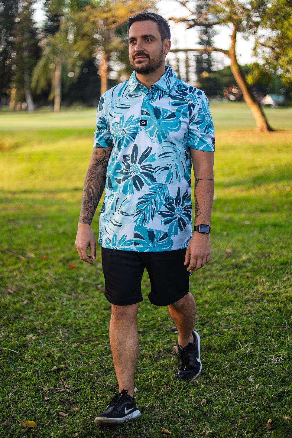 CA Funky Golf Shirt | Aloha