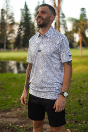 CA Funky Golf Shirt | Pinseeker