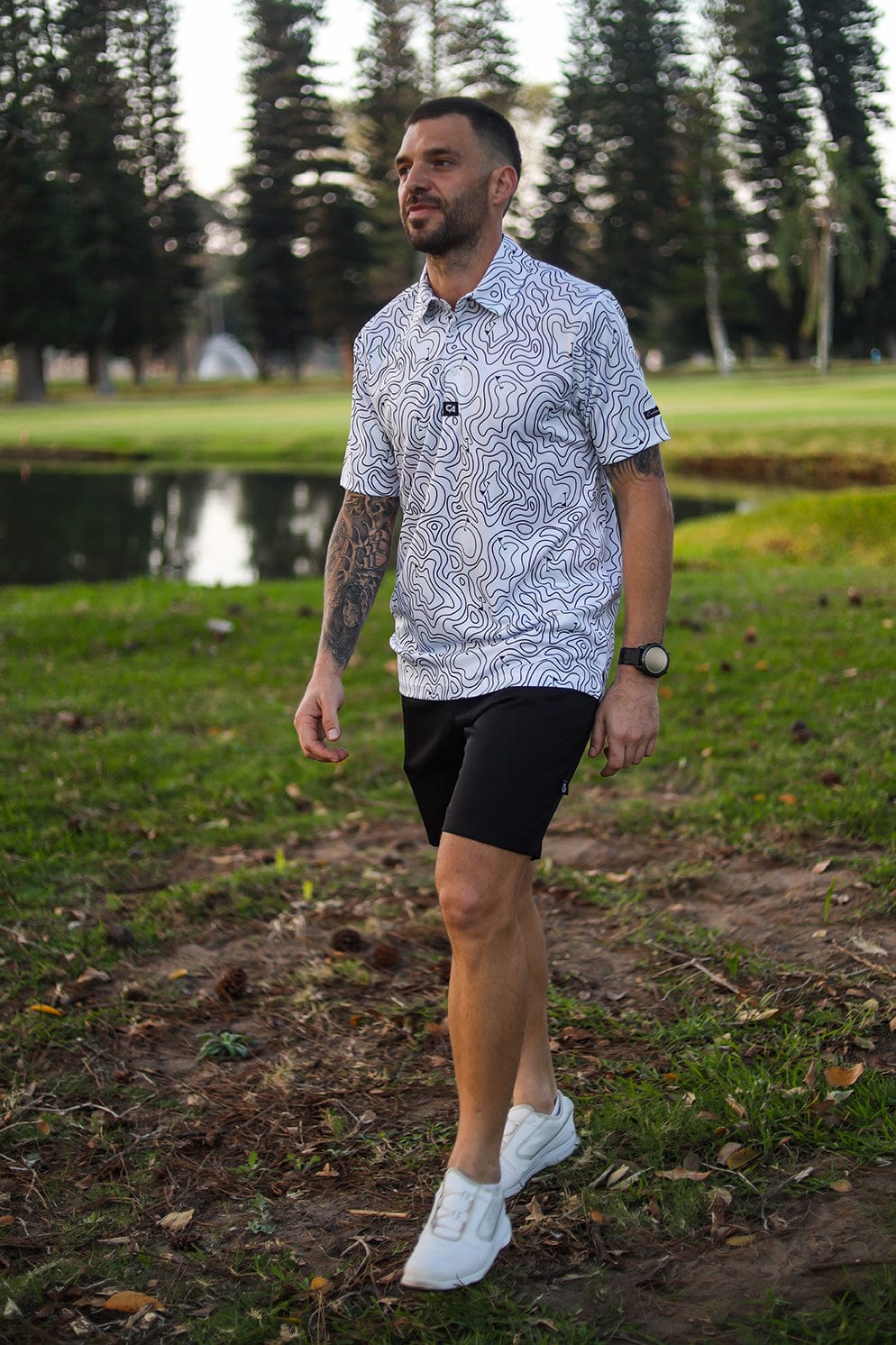 CA Funky Golf Shirt | Pinseeker