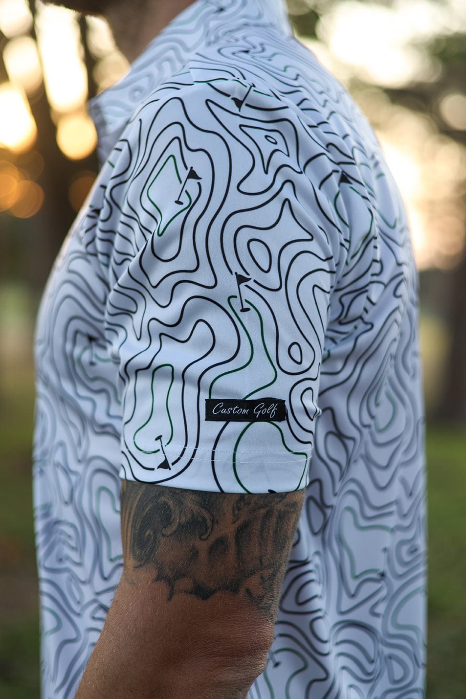 CA Funky Golf Shirt | Pinseeker