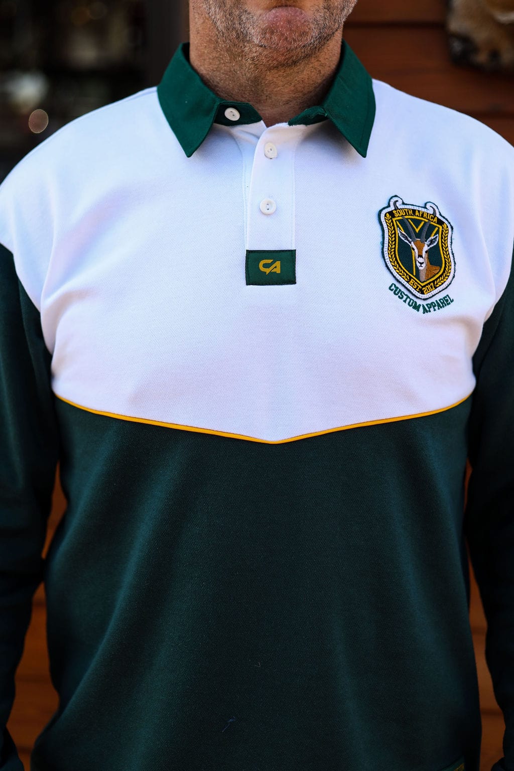 CA Supporters Jersey L/S | Gold Stripe