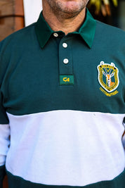 CA Supporters Jersey L/S | Green/White Block