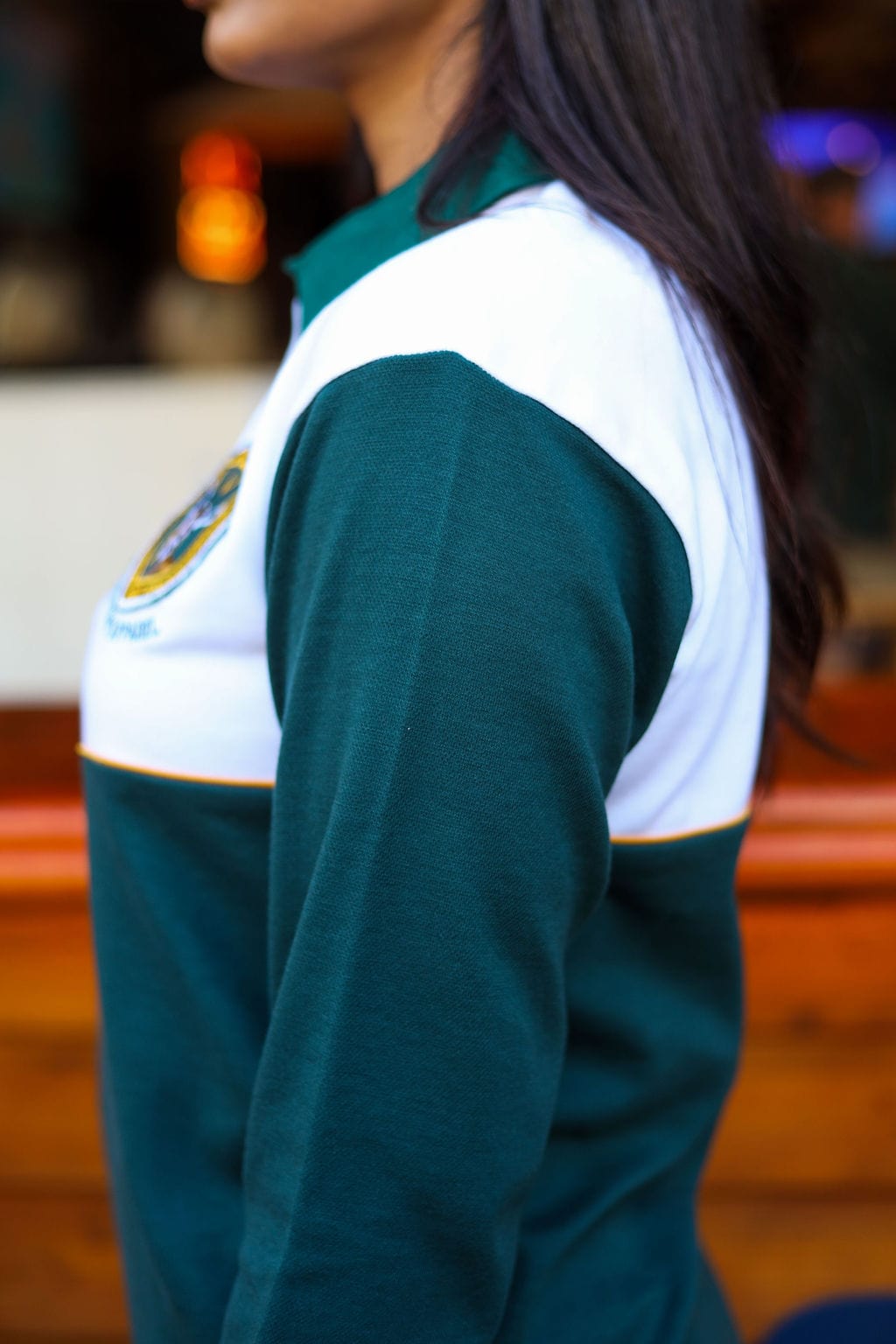 CA Ladies Supporters Jersey L/S | Gold Stripe