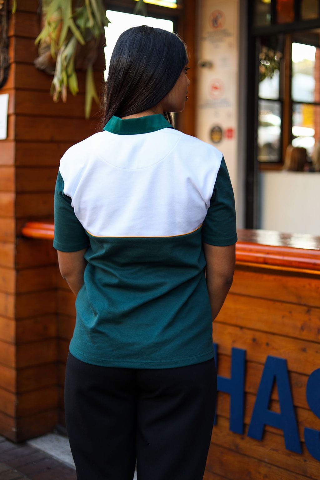 CA Ladies Supporters Jersey S/S | Gold Stripe