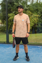 CA Padel Shirt | Sandy Camo