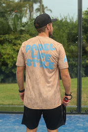 CA Padel Shirt | Sandy Camo