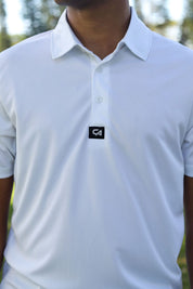 CA Iconic Golf Shirt | White