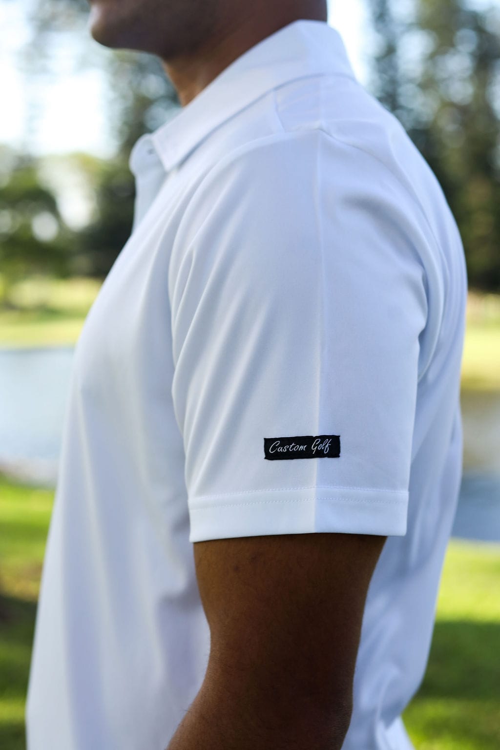 CA Iconic Golf Shirt | White