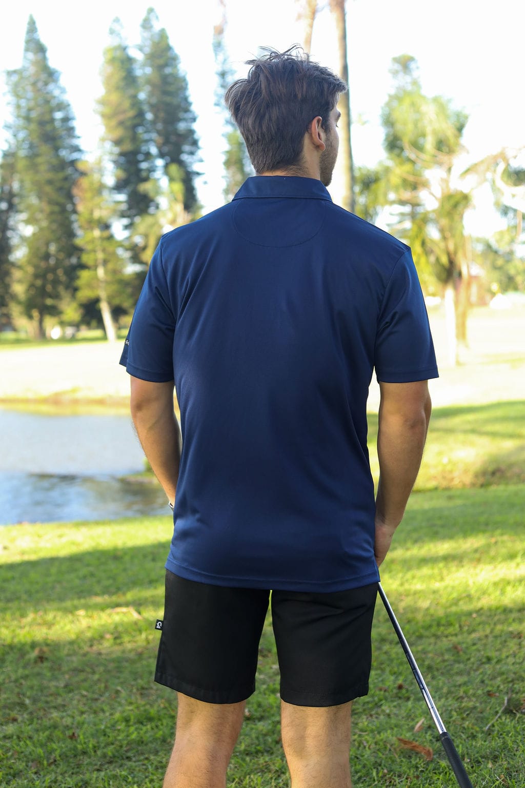 CA Iconic Golf Shirt | Navy