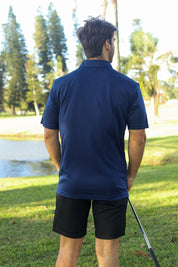 CA Iconic Golf Shirt | Navy
