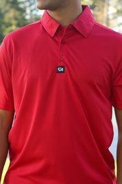 CA Iconic Golf Shirt | Red