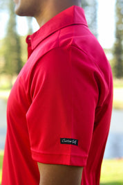 CA Iconic Golf Shirt | Red