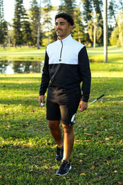 CA Thermal 1/4 Jersey | White / Black