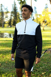CA Thermal 1/4 Jersey | White / Black