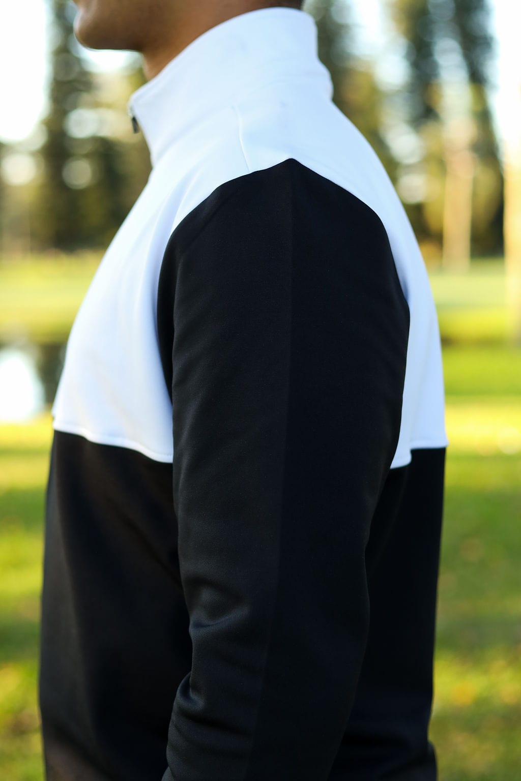 CA Thermal 1/4 Jersey | White / Black
