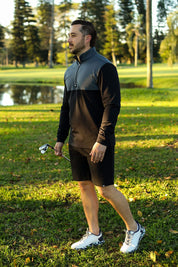 CA Thermal 1/4 Jersey | Grey / Black
