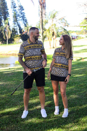 CA Funky Golf Shirt | Wild Africa