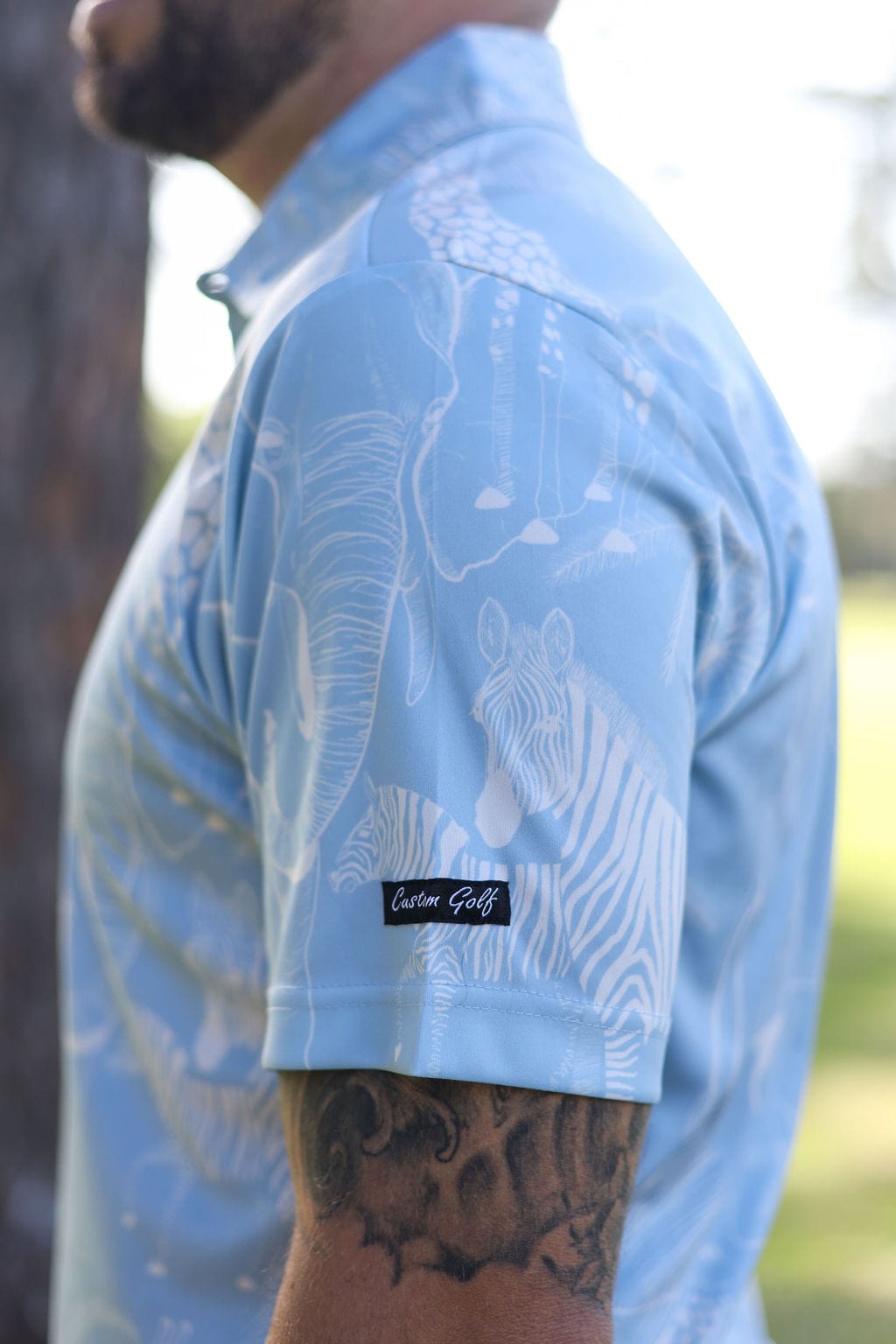 CA Funky Golf Shirt | African Skies