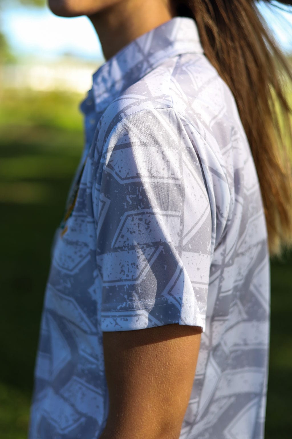 CA Ladies Supporters Golf Shirt | White Flags