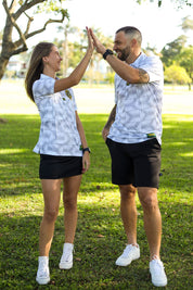 CA Supporters Golfer | White Flags