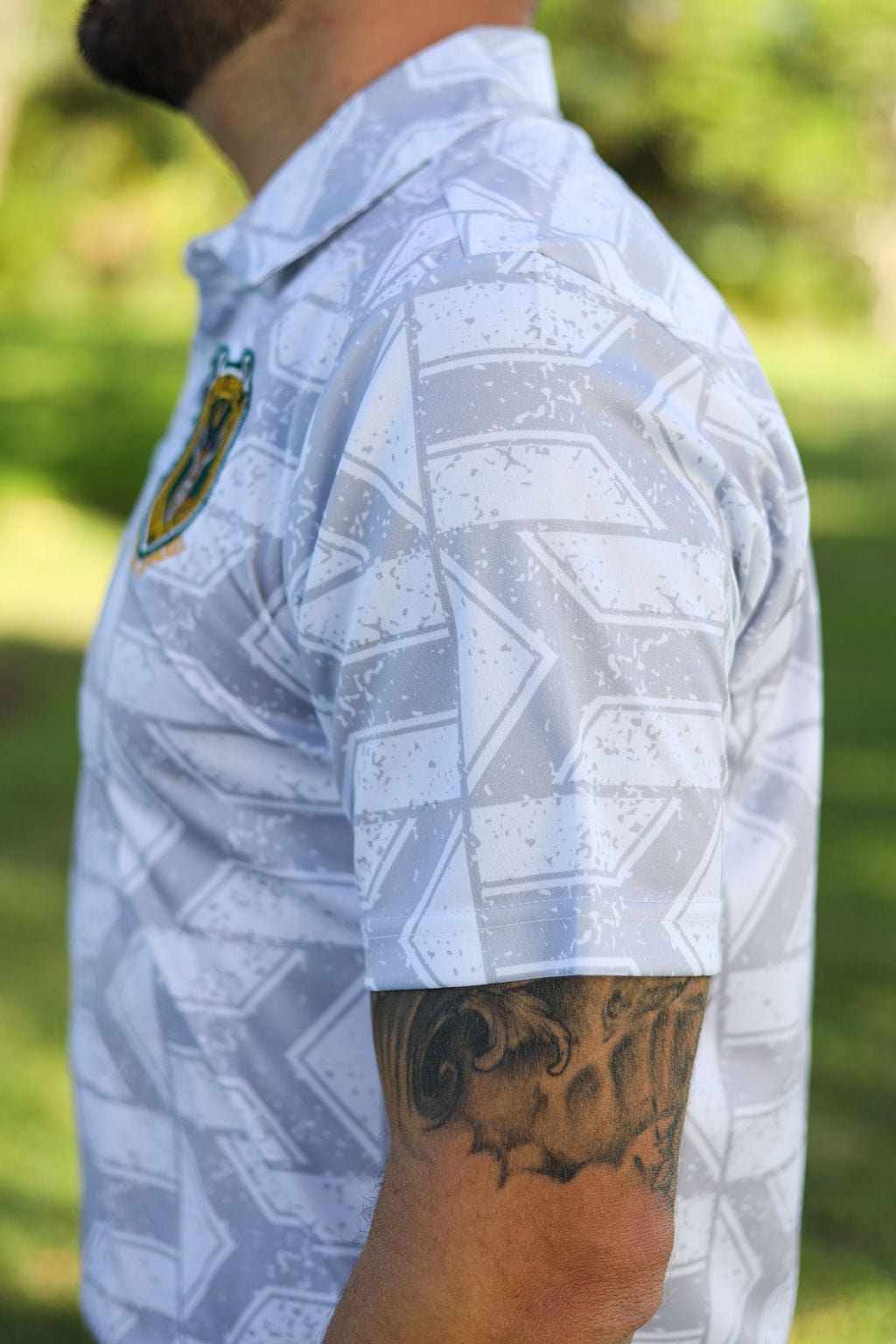 CA Supporters Golfer | White Flags