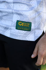 CA Supporters Golfer | White Flags