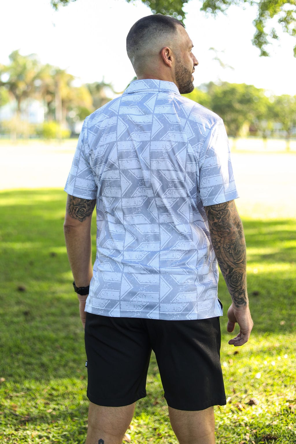 CA Supporters Golfer | White Flags