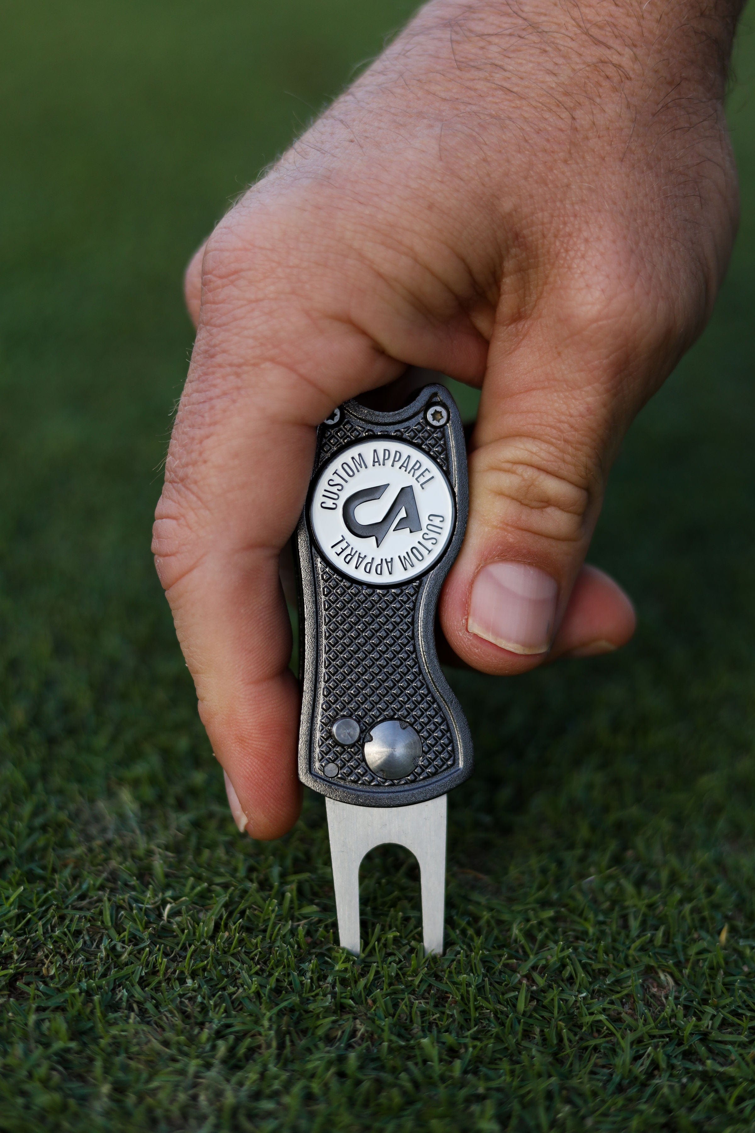 CA Pitch Repairer Ball Marker | Gunmetal