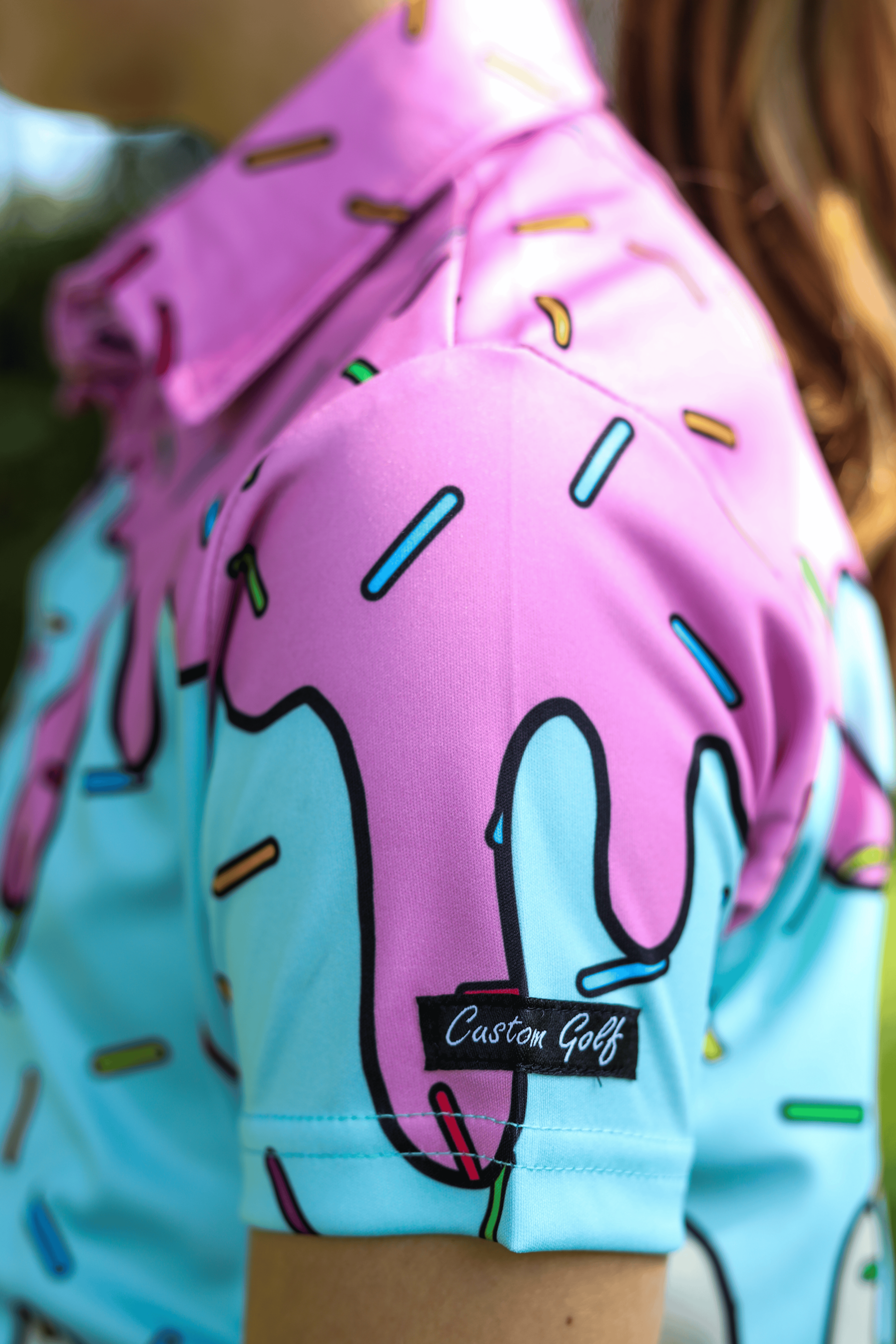 CA JNR Funky Golf Shirt | Ice Cream Sunday
