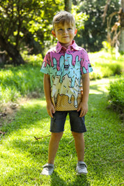 CA JNR Funky Golf Shirt | Ice Cream Sunday