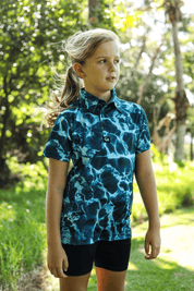 CA JNR Funky Golf Shirt | Water Hazard
