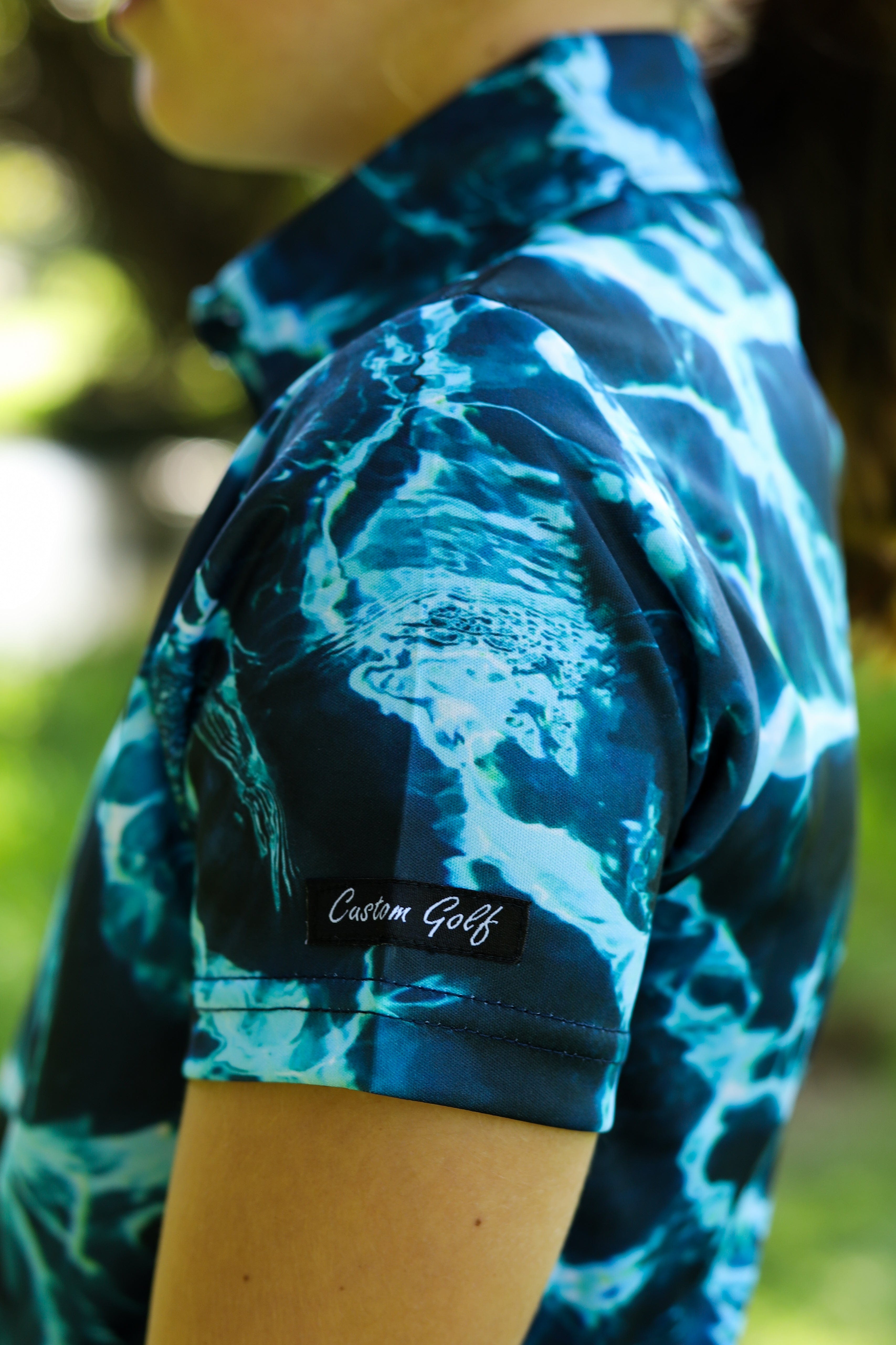 CA JNR Funky Golf Shirt | Water Hazard