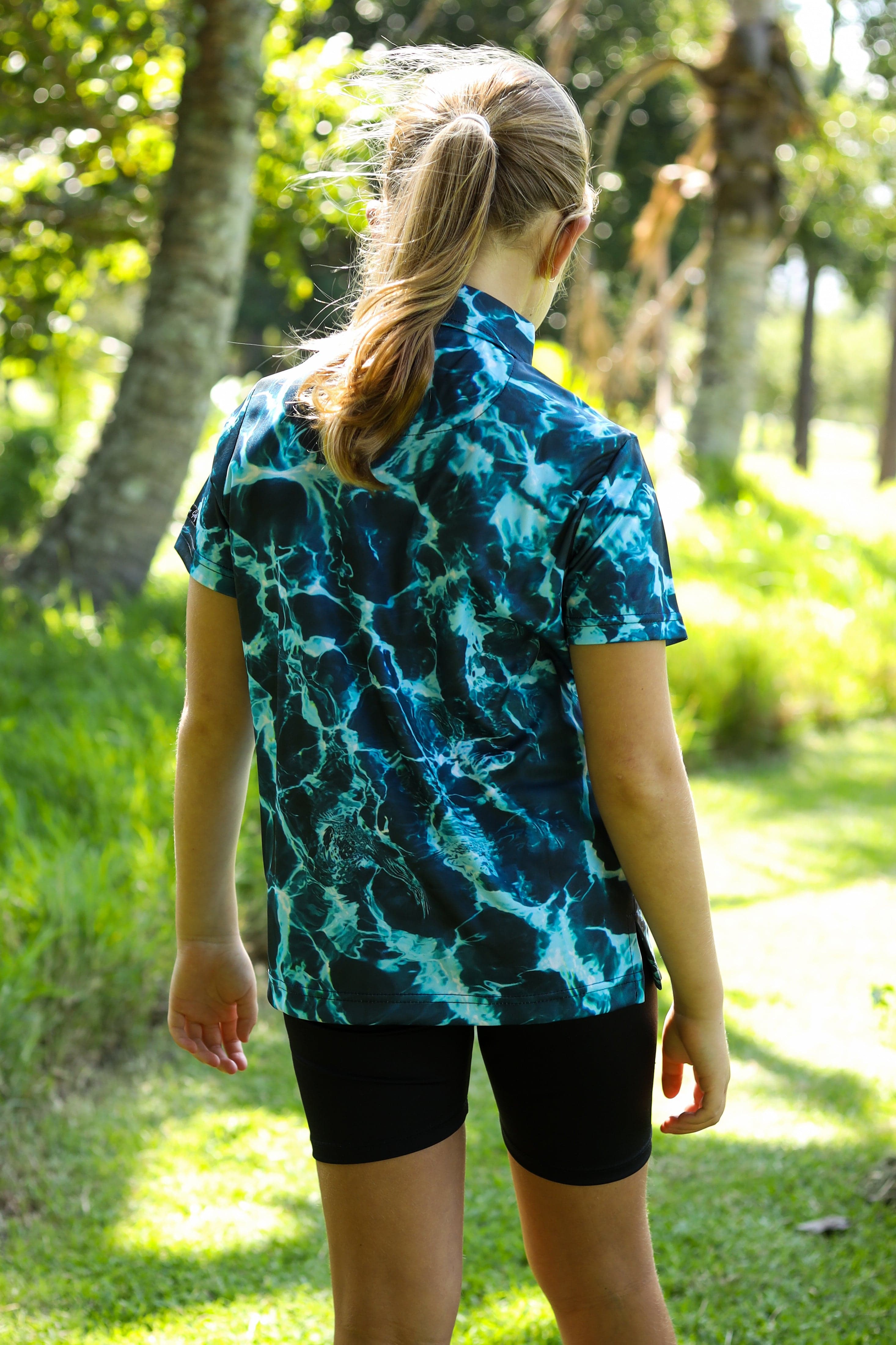 CA JNR Funky Golf Shirt | Water Hazard