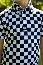 CA JNR Funky Golf Shirt | Checkmate