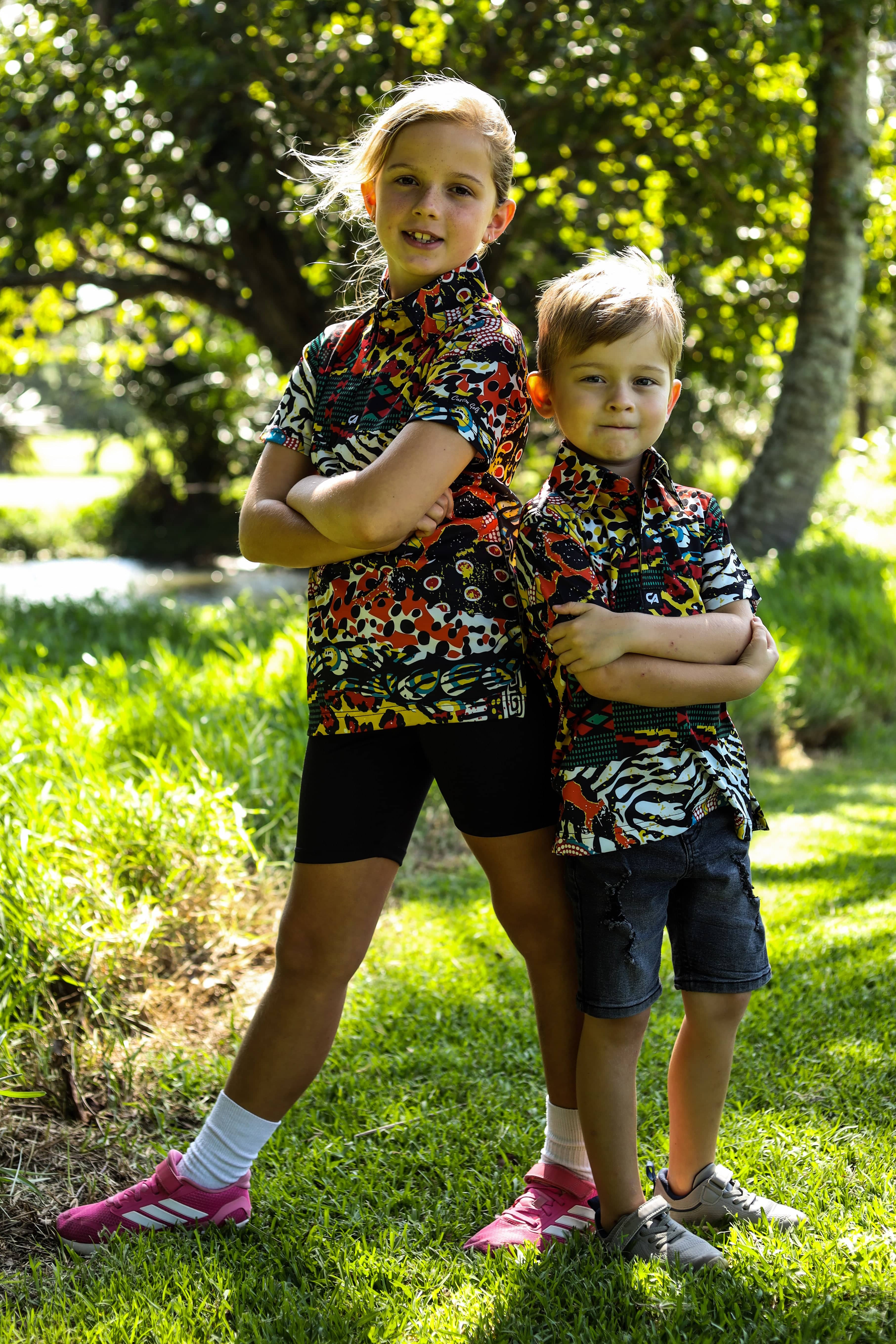 CA JNR Funky Golf Shirt | Hides Of Africa