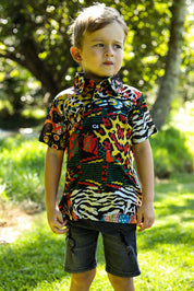 CA JNR Funky Golf Shirt | Hides Of Africa