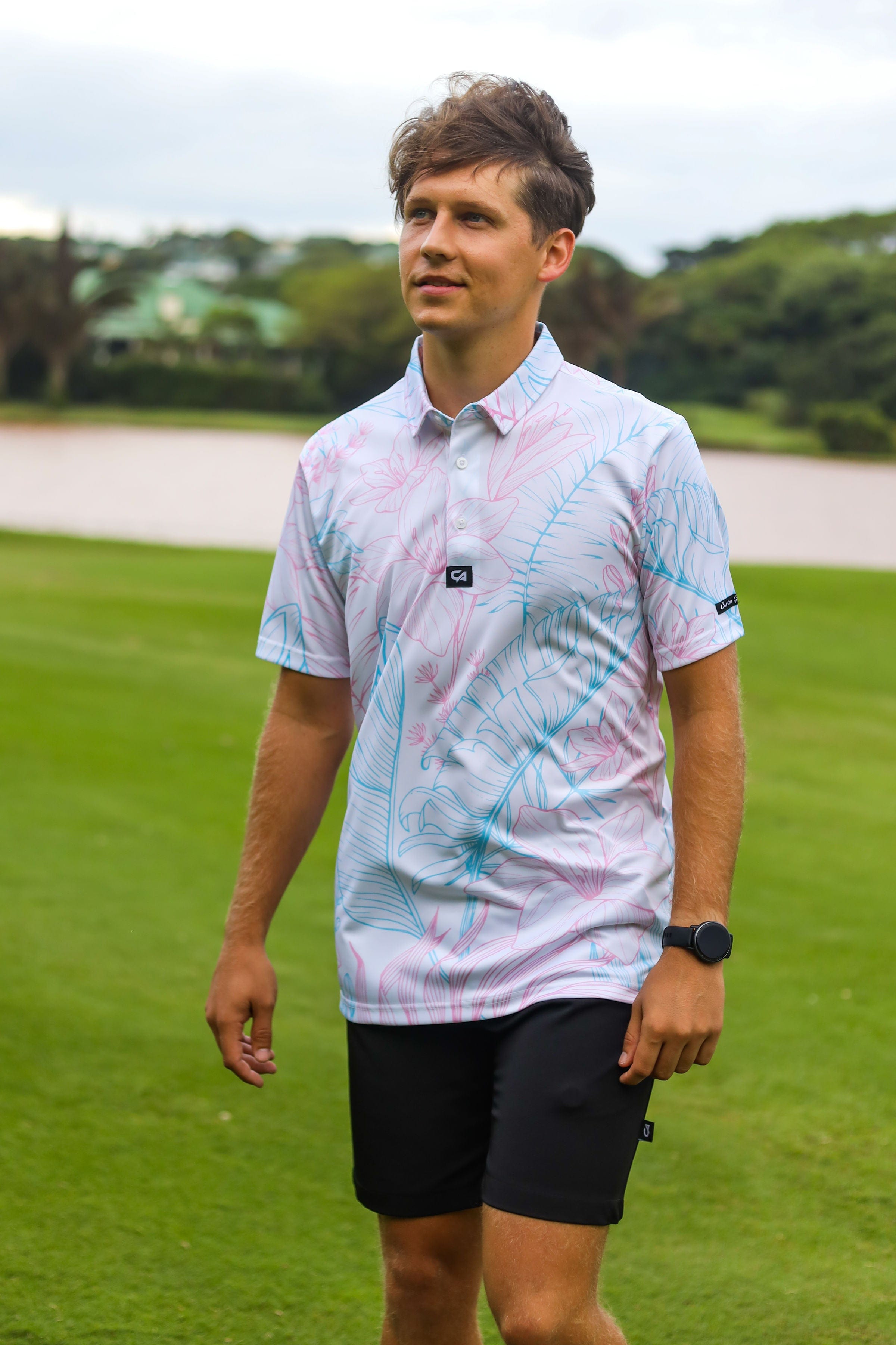 CA Funky Golf Shirt | Autumn Lily