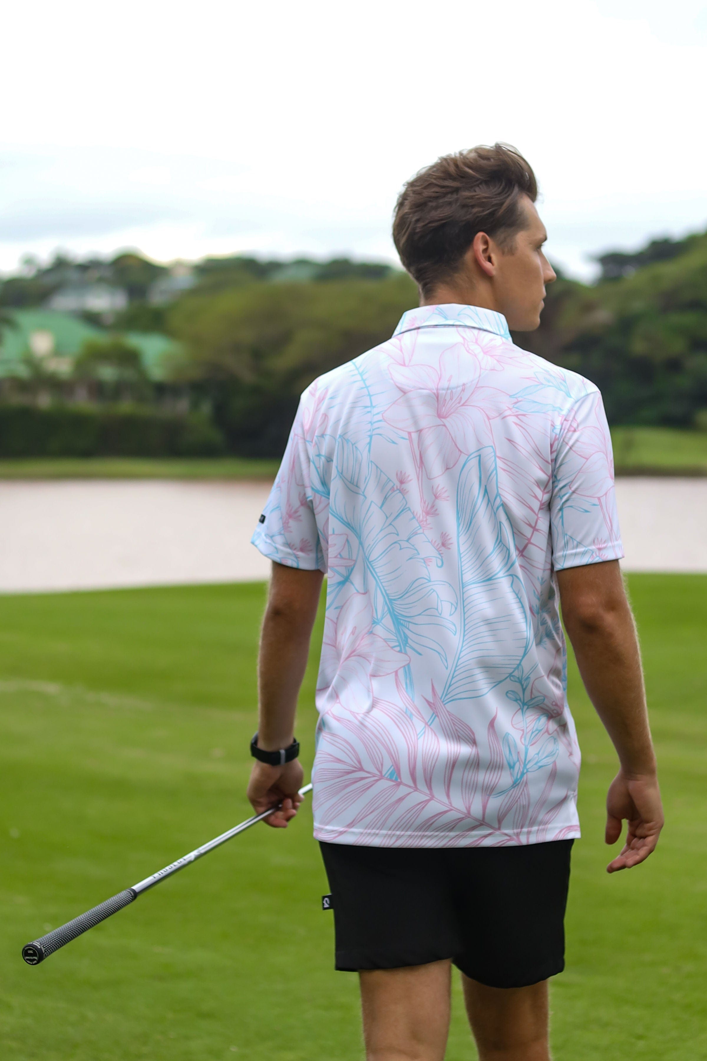 CA Funky Golf Shirt | Autumn Lily