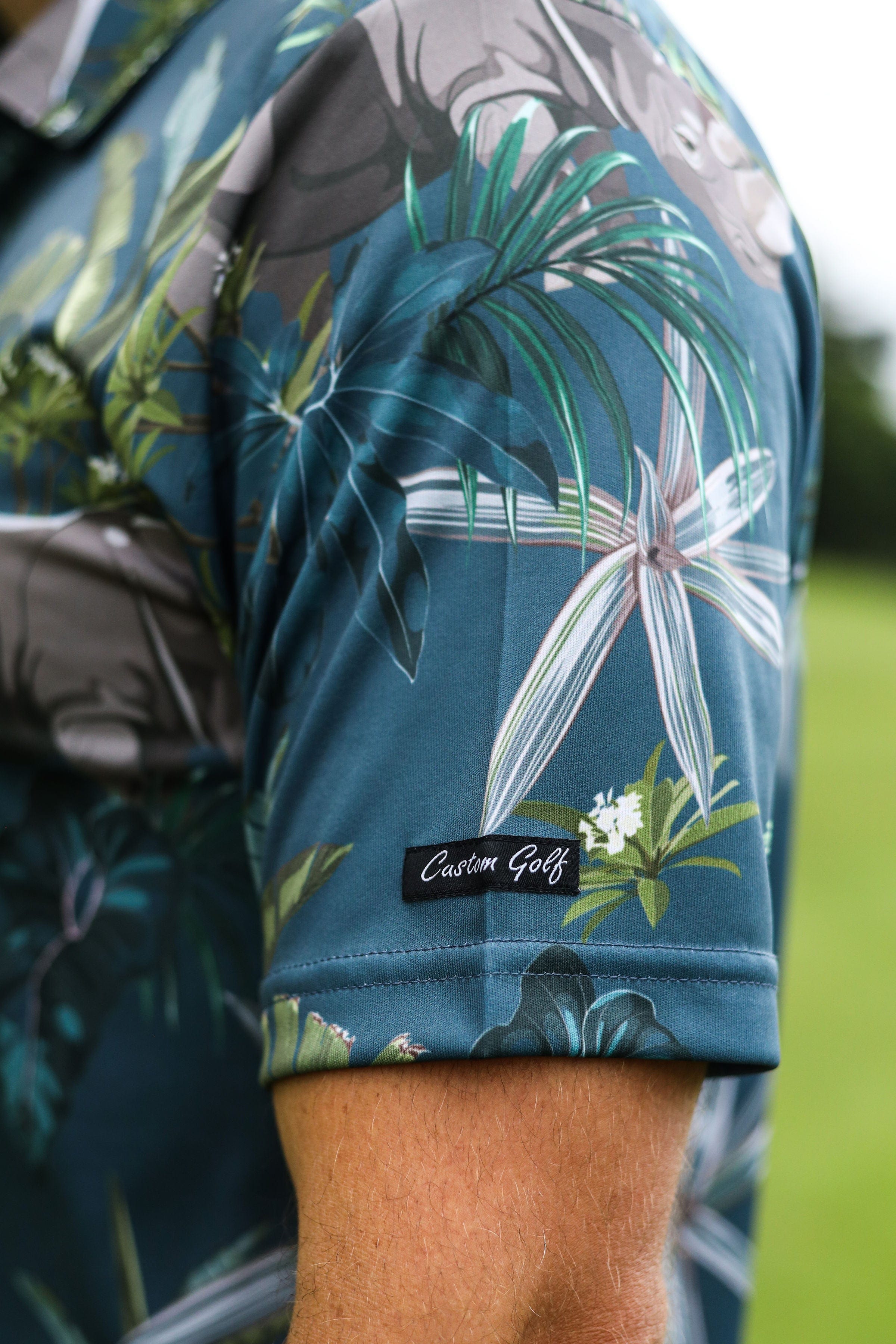 CA Funky Golf Shirt | Rhino's In The Wild