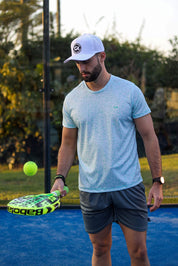CA Padel Shirt | Green Splatter