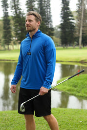 CA 365 1/4 Zip Jersey | Royal Blue