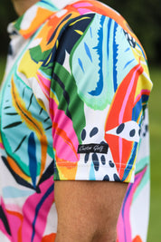 CA Funky Golf Shirt | Exotic Jungle
