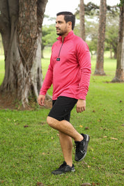 CA 365 1/4 Zip Jersey | Watermelon