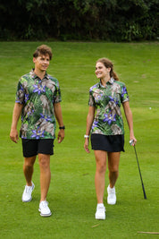 CA Funky Golf Shirt | African Elephants