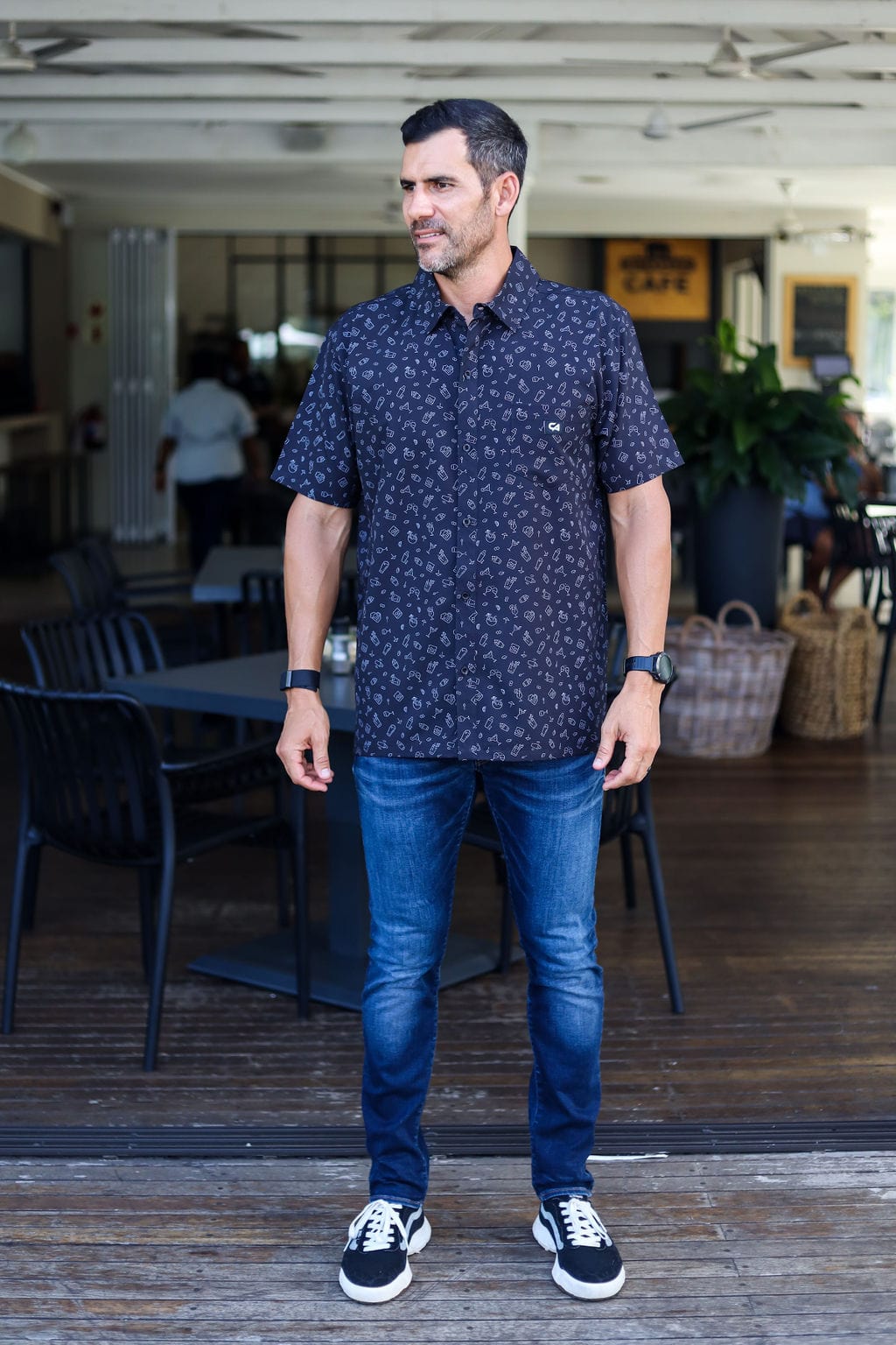 CA Mens Button-Up | Cocktail Night